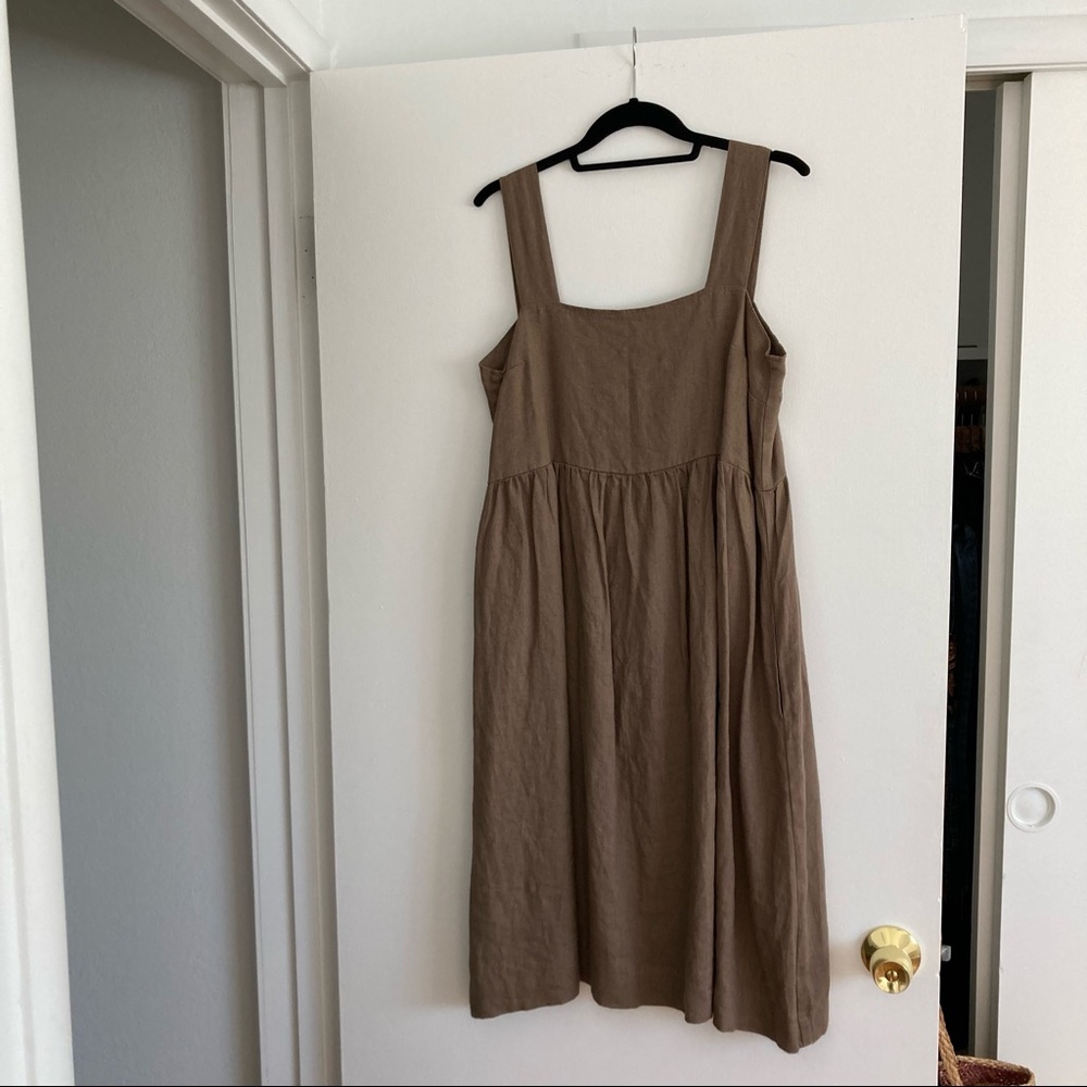 Linenfox linen summer dress